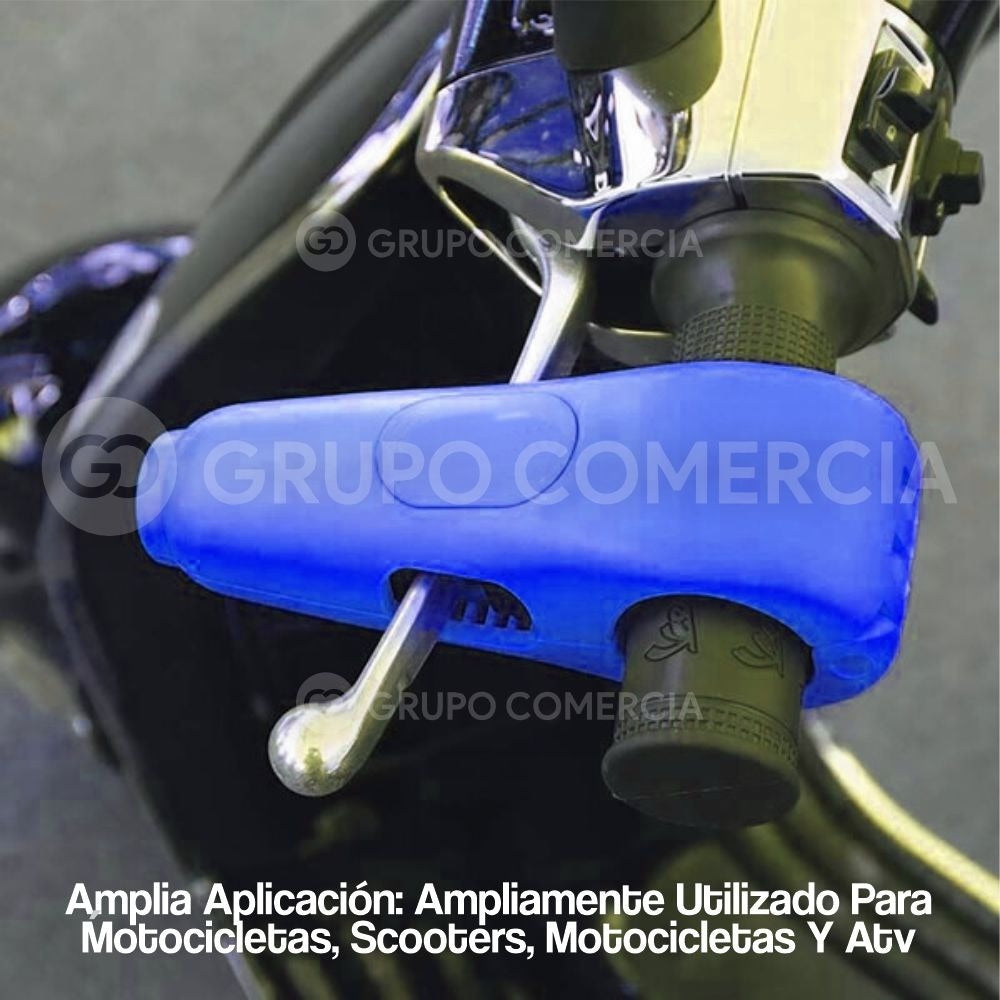 Candado Antirrobo Con Alarma Para Moto Manilar Universal