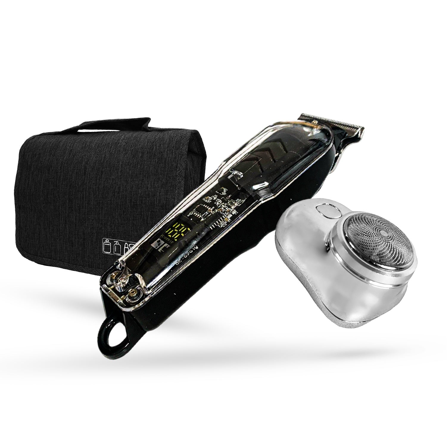 Afeitadora Electrica Inalambrica + Mini Shaver De Regalo + Estuche De Viaje