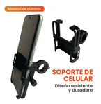 Holder Soporte Manubrio Para Moto Porta Celular Anticaida Antivibracion