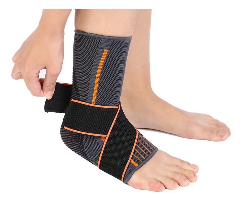 Tobillera Doble Compresion Elastica Soporte Tobillo Deporte