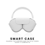 Audifonos Airpods Max 1.1 Replic Magnetica Full Sonido Bluetooth Estuche Blanco