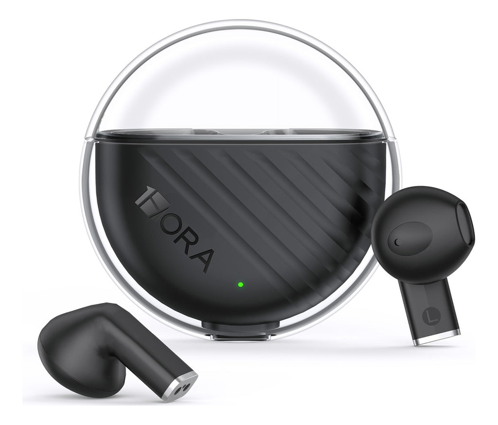 Audifonos Inalambricos 1Hora Aut209N Color Negro In-Ear Con Microfono Bluetooth 5.3 Manos Libres