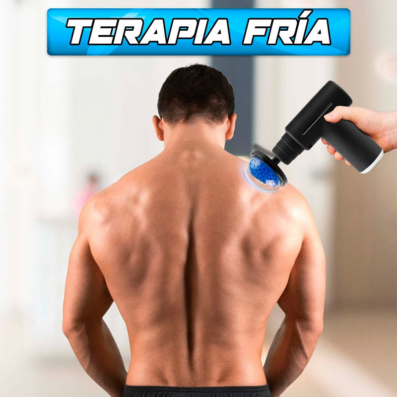 Massage Gun Masajeador Muscular Electrico Pistola Calor Frio Color Gun