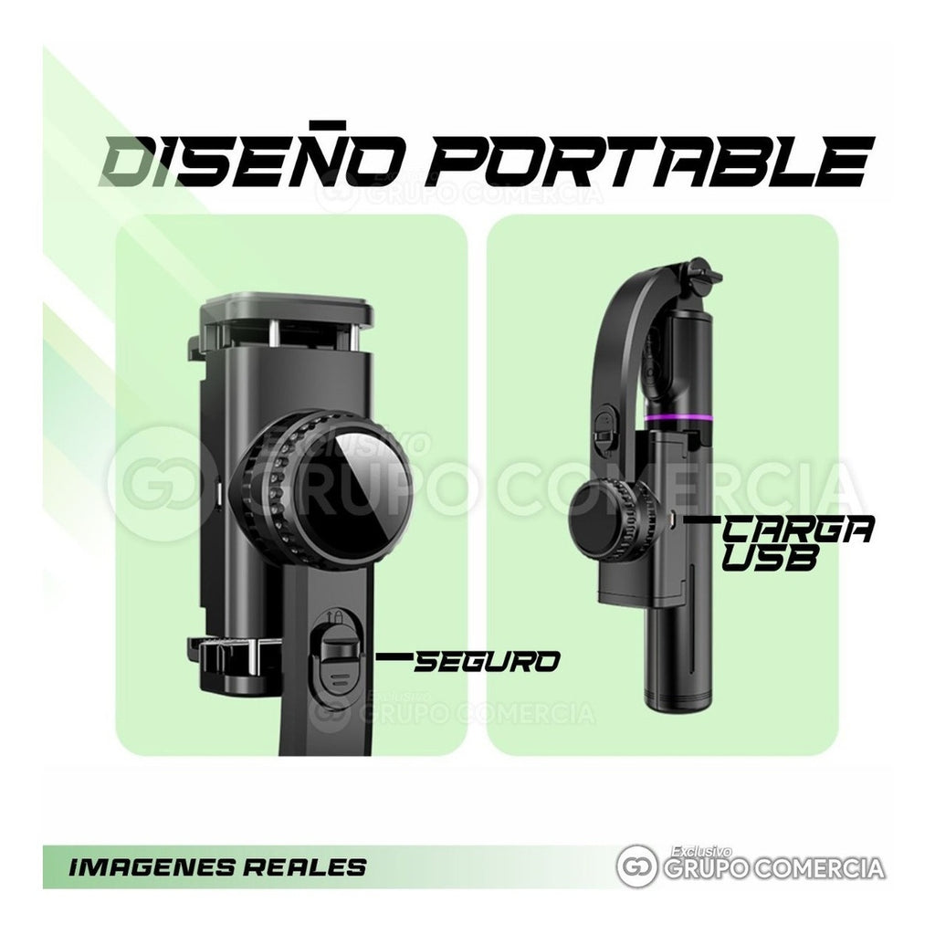 Gimbal Estabilizador Celular Robotico Tripode Selfie 5 En 1