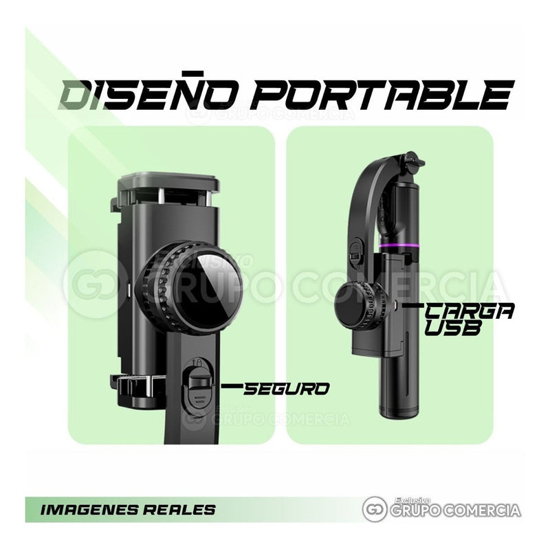 Gimbal Estabilizador Celular Robotico Tripode Selfie 5 En 1