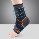 Tobillera Doble Compresion Elastica Soporte Tobillo Deporte