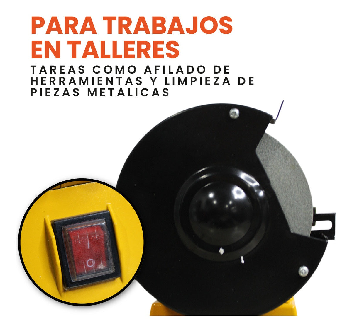 Esmeril De Mesa Banco 6 Pulgadas 170 W 3540 Rpm Profesional Innovo