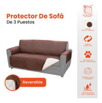 Protector De Sofa De 3 Puestos Doble Cara Semi Impermeable