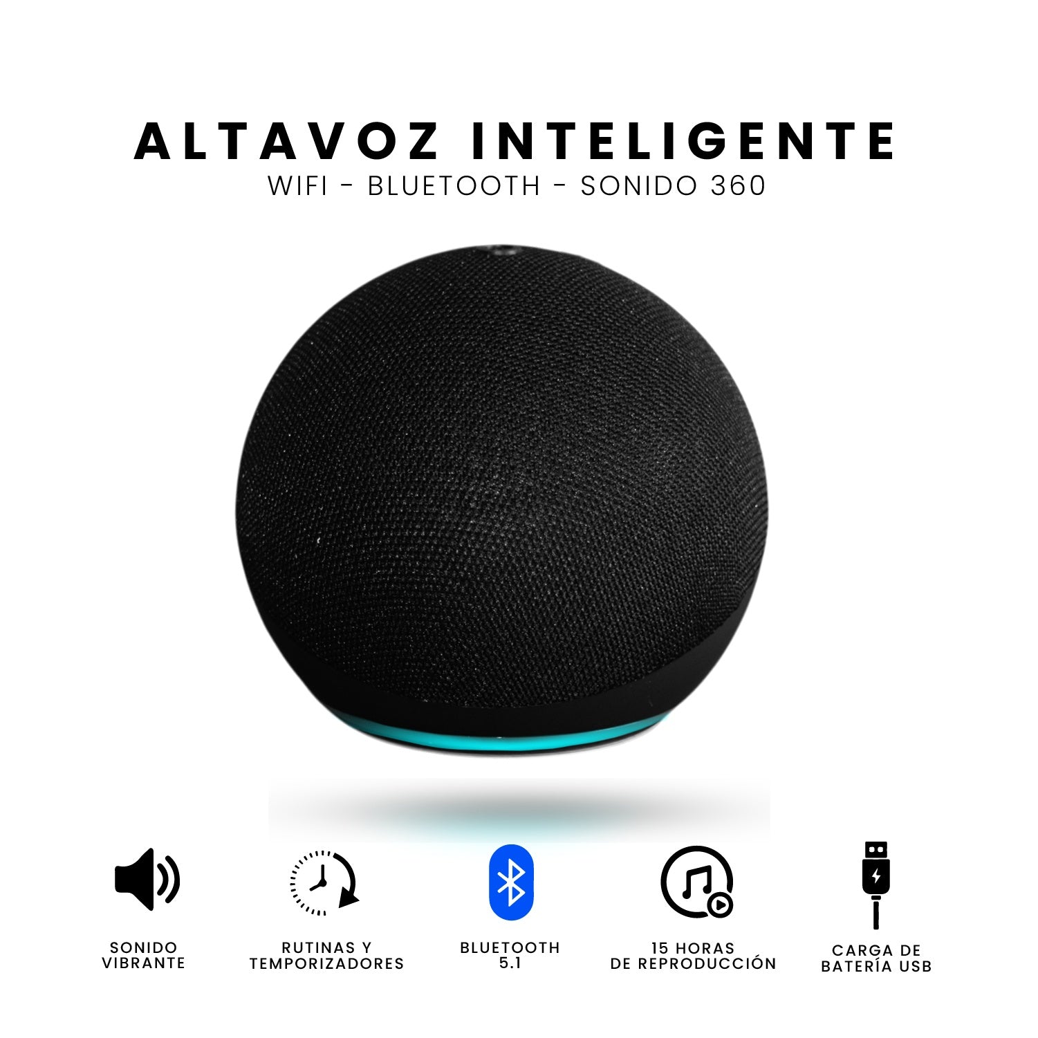 Speaker Alaxe Altavoz Parlante Super Bass Recargable Dof Bluetooth Radio Fm