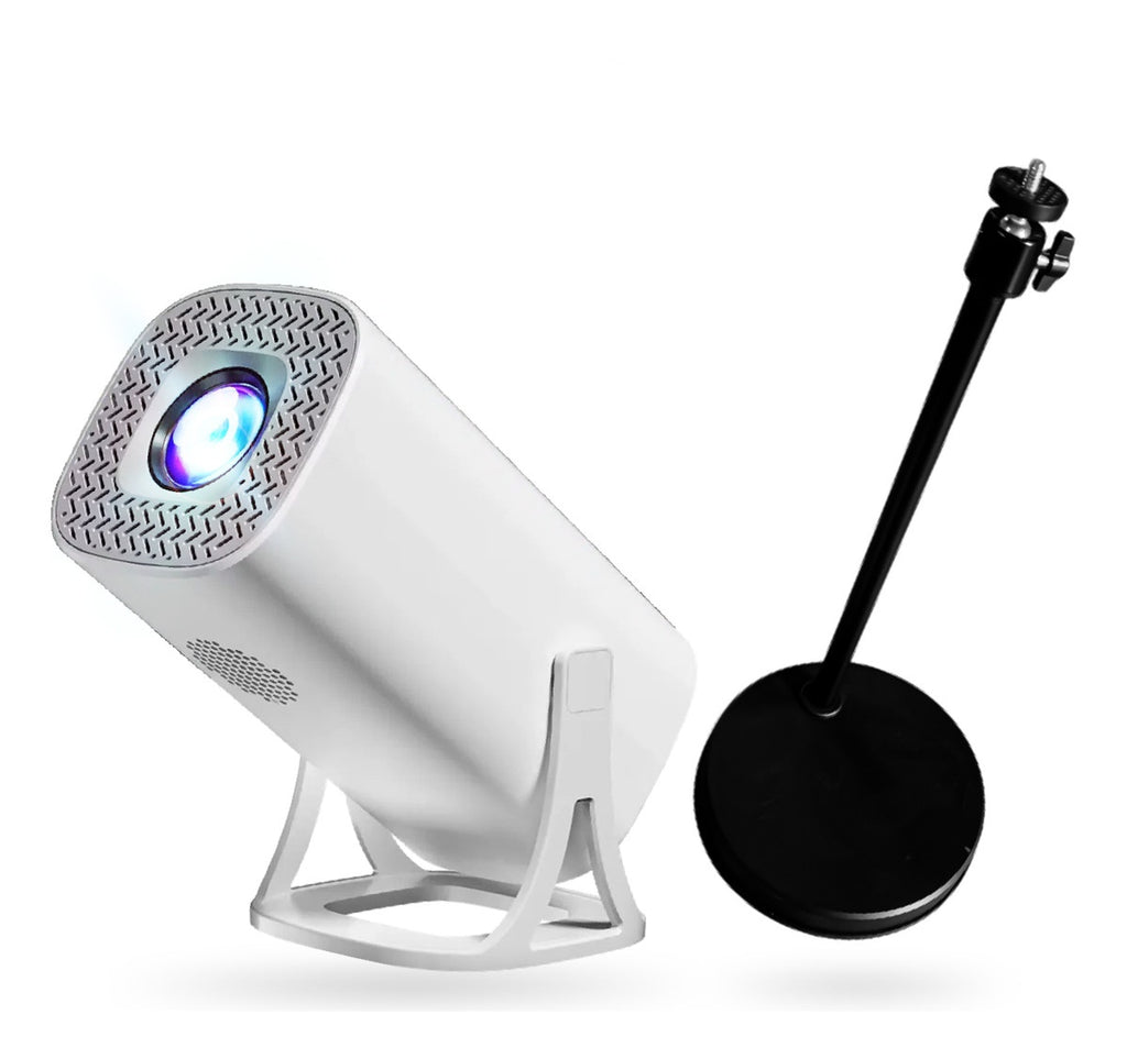 Proyector Smart S40 Max 4K Android 11 Wifi 5G + 2 Controles + Base Metalica +30.000 Juegos Y Apps