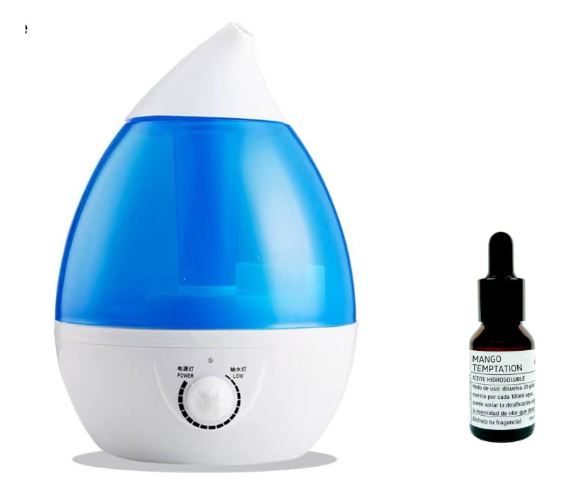 Difusor Humidificador Aromatizante Con Esencia 1.8 Litros Graduable Ambienta Espacios Inn Home