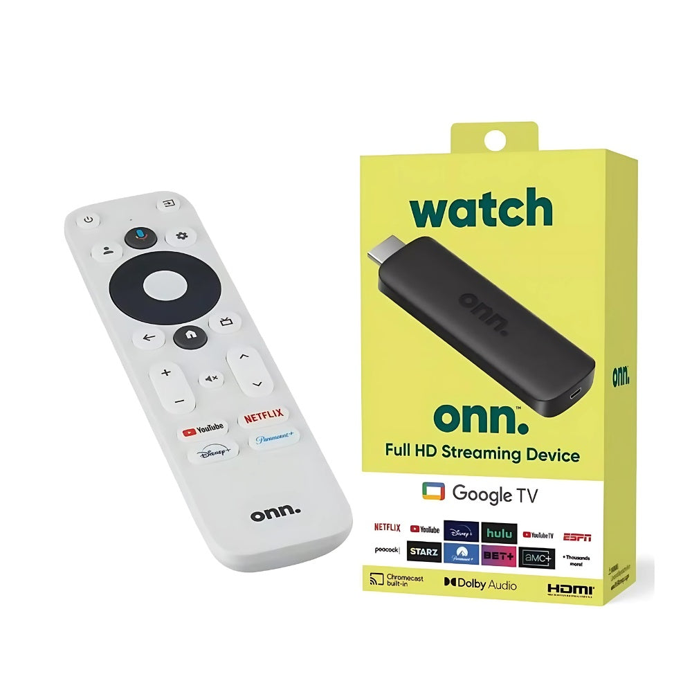Watch Onn Chromecast Tv Stick Full Hd Streaming Original Tv Box Con Control Remoto