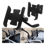 Soporte Holder Moto 100% Metalica Antirrobo Espejo Universal