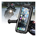 Soporte Holder Moto Base Metalica Antirrobo Espejo Universal
