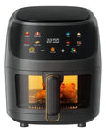 Electrica 8L Freidora De Aire Sin Aceite Horno Visua 2400W Color Negro