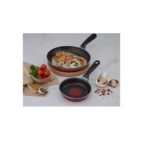 Set De Sartenes Imusa Colors 12Cm Y 20Cm Antiadherentes Rojos