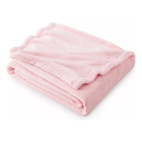 Cobija Termica 180X240 Cm Suave Terciopelo Rosado