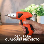Atornillador Recargable 45 Piezas Con Estuche