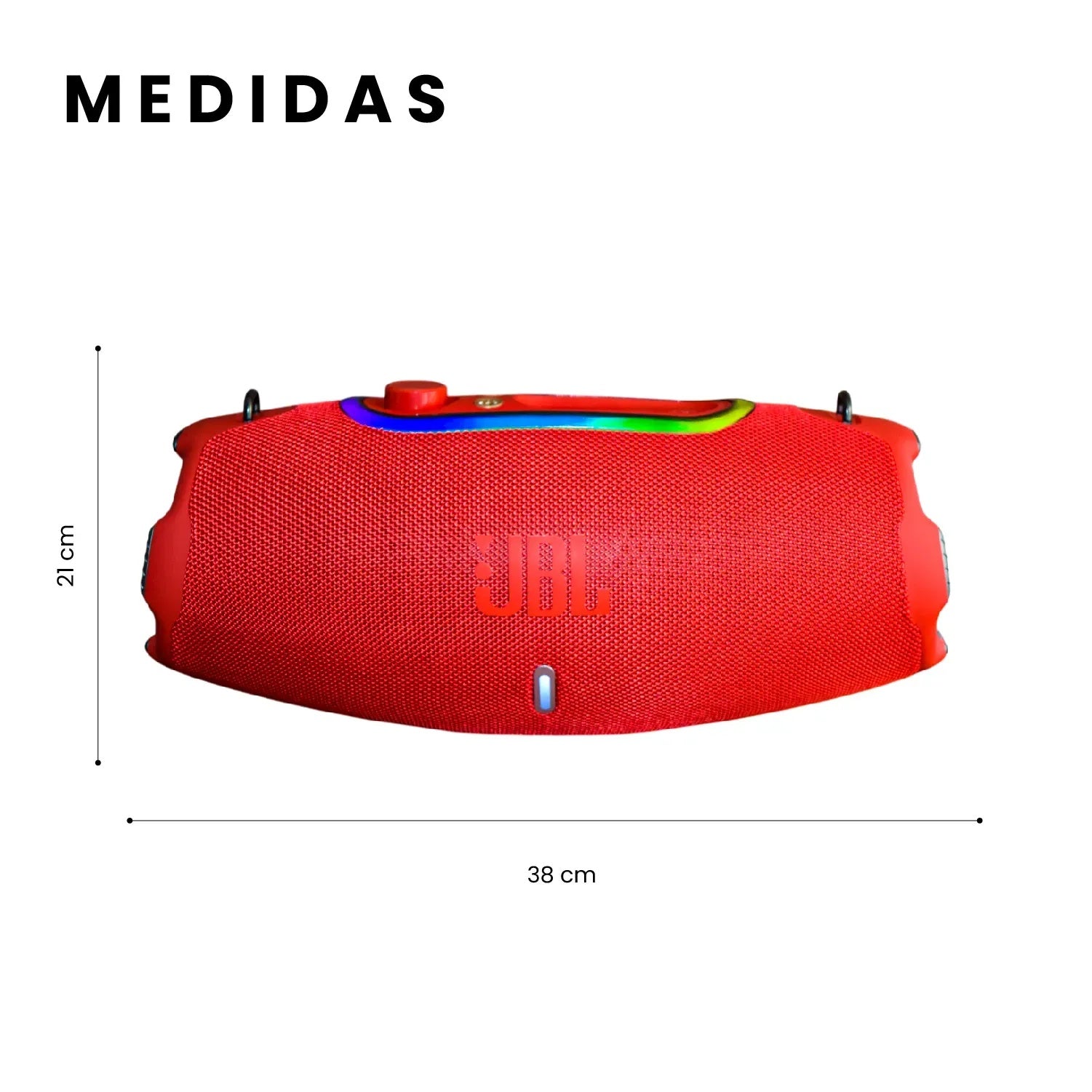 Parlante Xtreme Replica 1.1 Jbl Grande Bluetooth Sonido Potente Red Edition