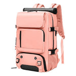 Mochila Bolso Maleta Multifuncional Laptop Viajero Gran Capacidad Impermeable Rosa