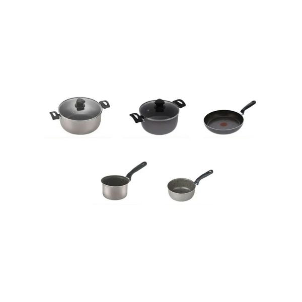 Bateria De Cocina Imusa 7 Piezas Antiadherente Olla Perol Sarten Durable