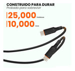 Cable Carga Rapida Datos Usb-C A Usb-C 3 Metros Calidad Premium