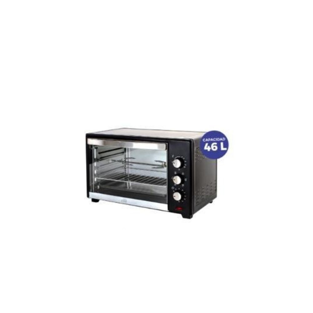 Horno Electrico Kalley 46 Litros 1600W 5 Programas Control De Temperatura
