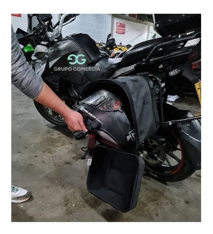 Maleta De Parrila Maletero Para Moto Original Porta Casco