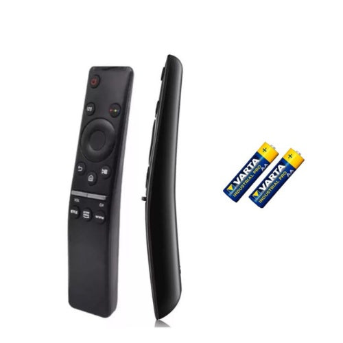 Control Remoto Tv Curvo Boton Netflix Con Baterias
