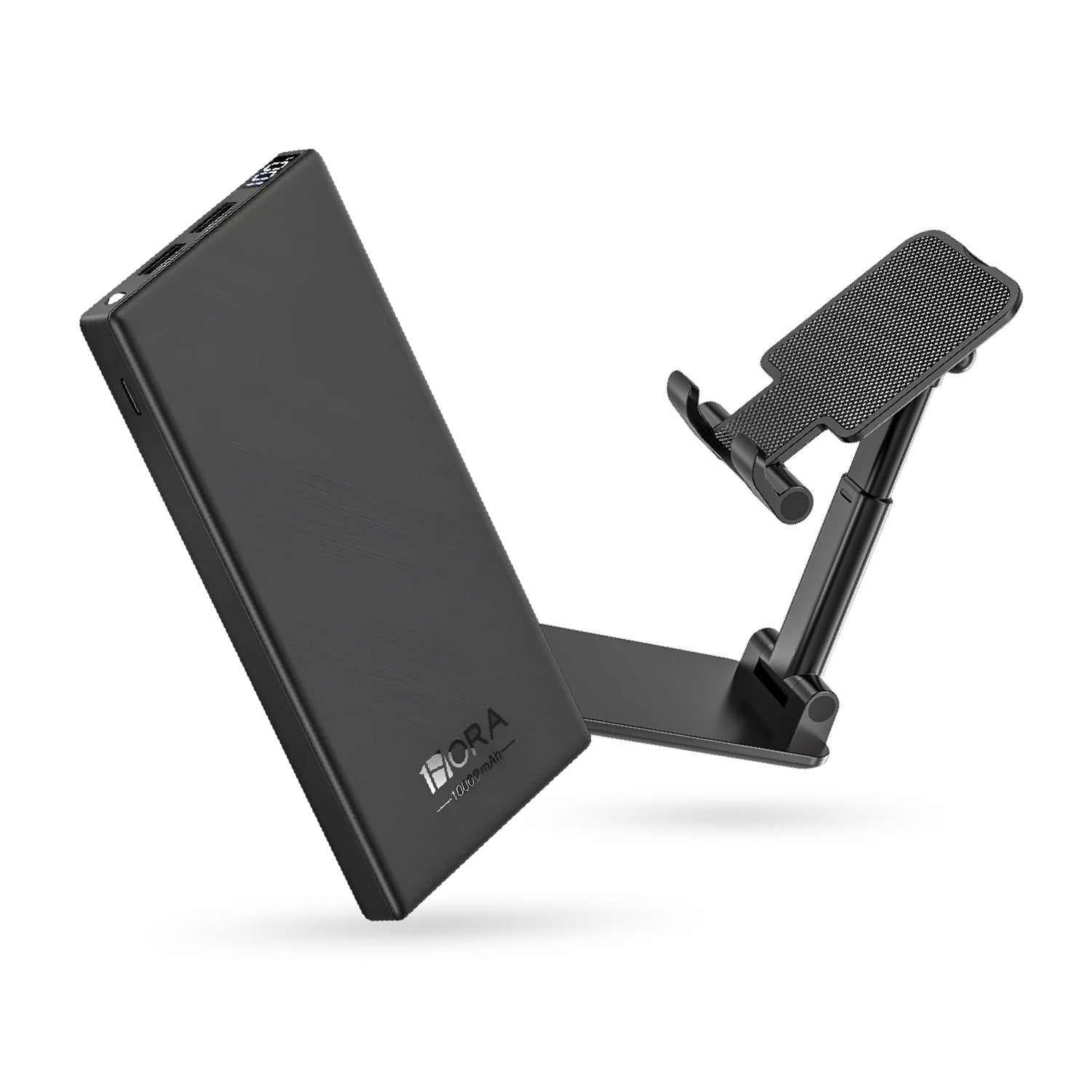 Power Bank 10000Mah + Soporte Celular Plegable Innovo Carga Rapida Led Usb-C