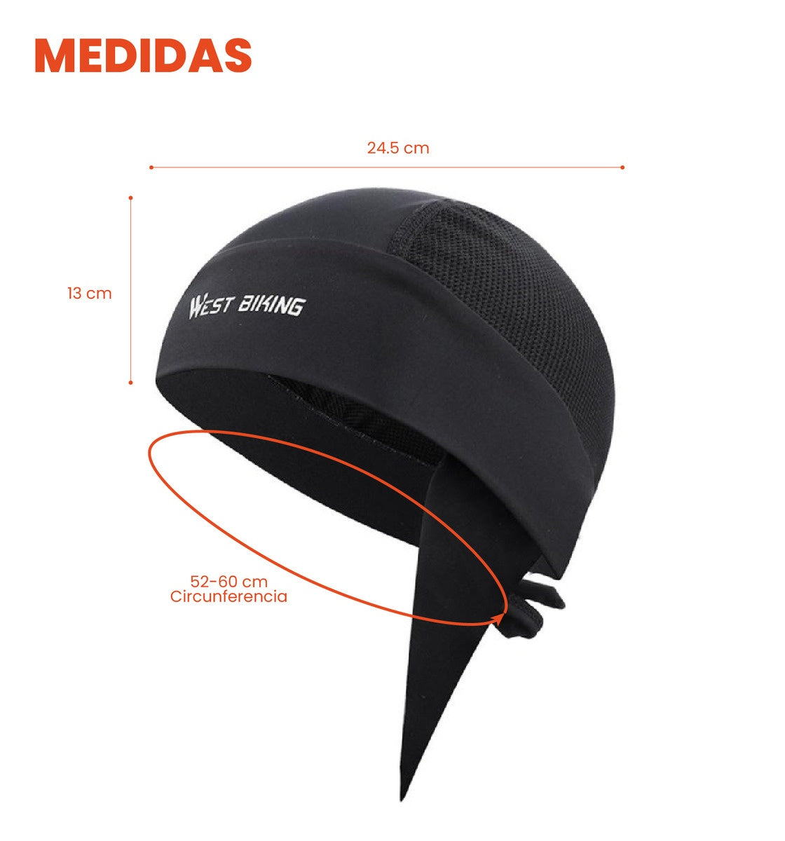 Gorro Para Casco Ciclismo Motocicleta Balaclava Proteccion