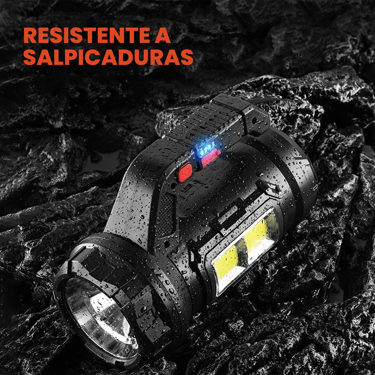 Linterna Led Multifuncion Kit Herramientas Basicas Recargable