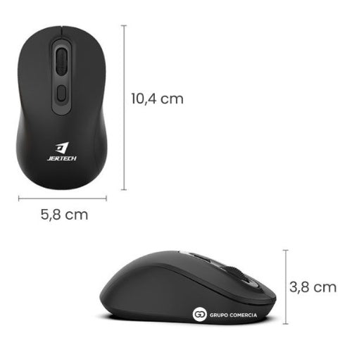 Mouse Jertech Sm-01 Inalambrico 2.4G 1200 Dpi 4 Botones