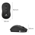 Mouse Jertech Sm-01 Inalambrico 2.4G 1200 Dpi 4 Botones