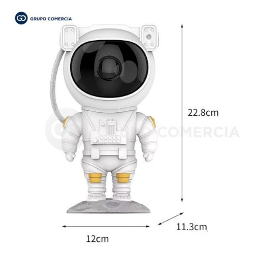 Proyector Estrellas Astronauta Lampara Nocturna Con Control