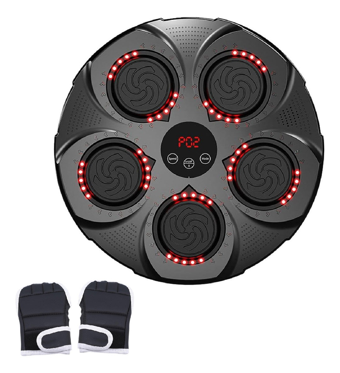 Maquina De Boxeo Musical Inteligente Con Guantes Deporte