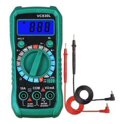 Multimetro Digital Tester Medidor De Energia Multifuncional