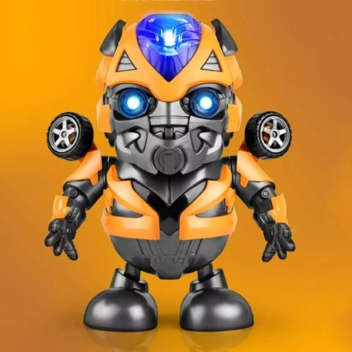 Juguete Coleccionable Ninos Bumbleebe Camina Sola Baila Luz