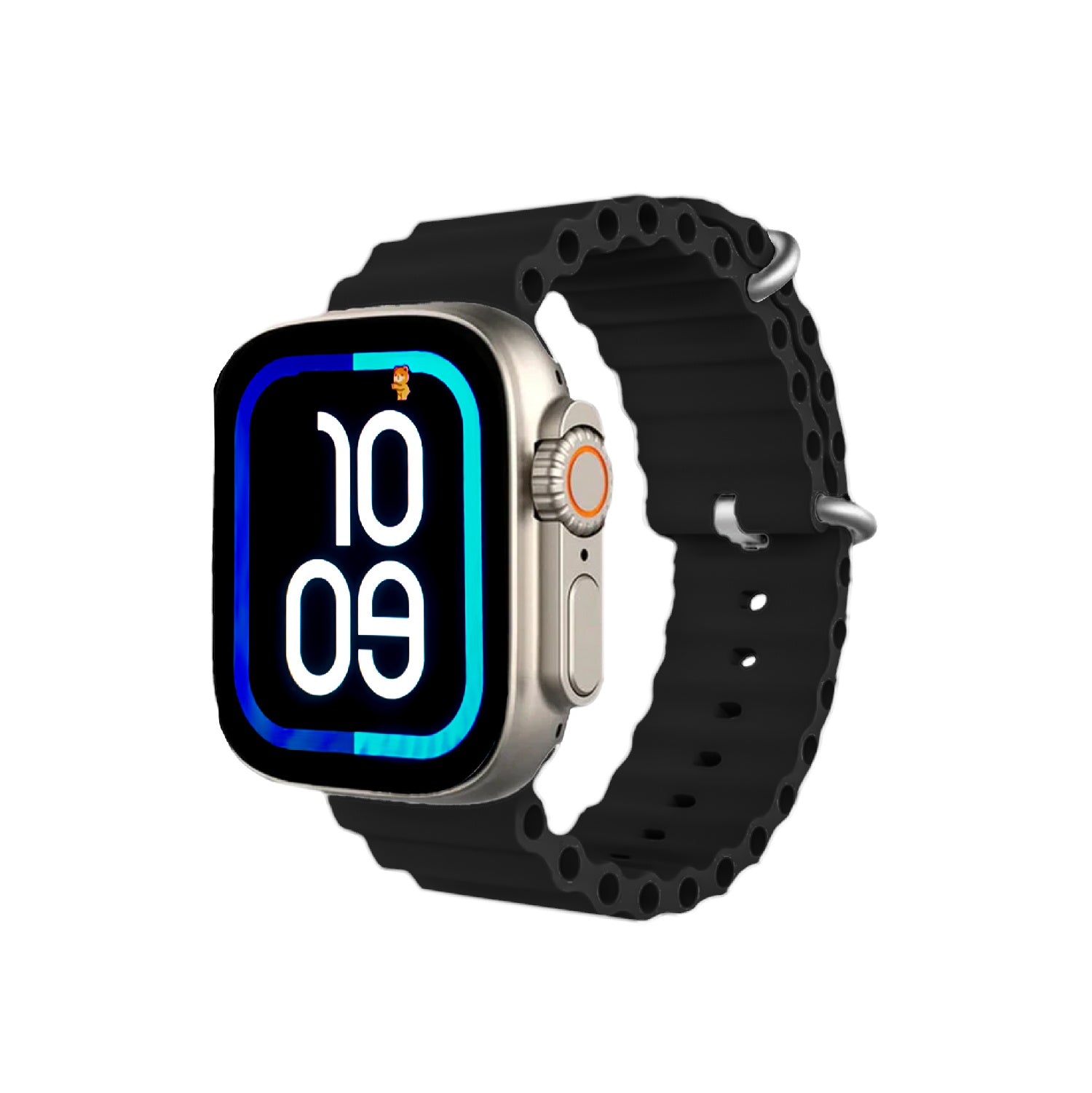 Smartwatch Hk 10 Ultra Amoled Chat Gpt Alta Gama Compatible Con Android Ios Black