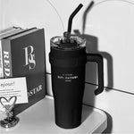 Termo Acero Inoxidable 900Ml Premium Sitarayuri Doble Boquilla Frio/Calor Coffee Negro