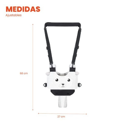 Arnes Correa Caminador Bebes Seguro Para Ninos Negro Primeros Pasos