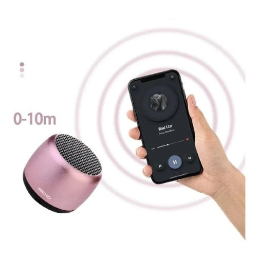 Mini Parlante De Bolsillo Recargable Bluetooth Mega Bass