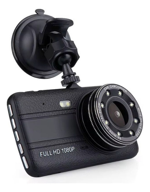Dvr Camara Seguridad Para Vehiculo Con Camara Trasera Full Hd 1080