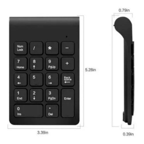 Teclado Numerico Inalambrico 2.4Ghz Mini / Windows