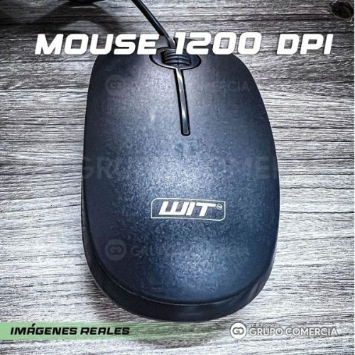 Teclado Para Computador Con Mouse De Cable Usb Wit Universal