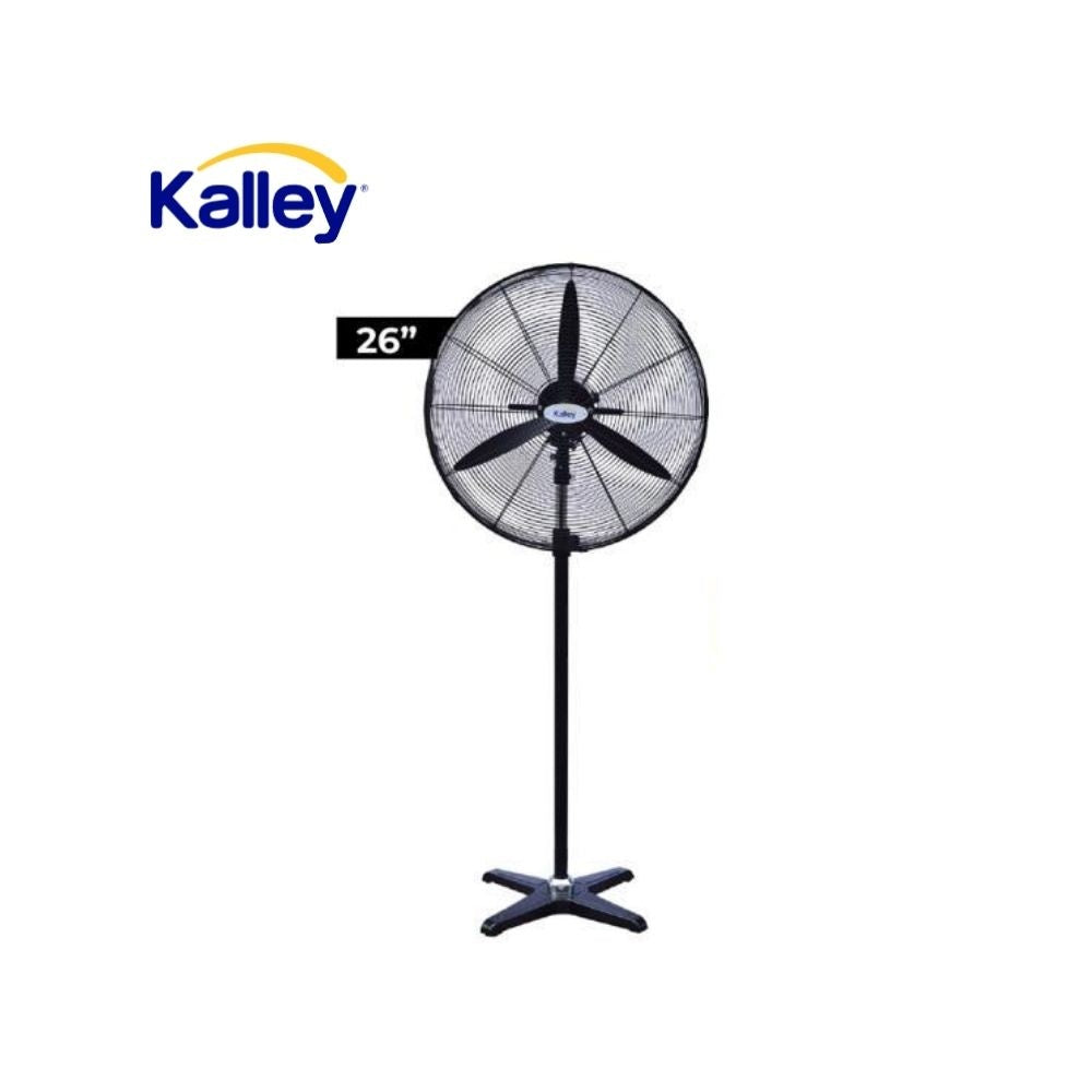 Ventilador Kalley 26 Pulgadas 3 Velocidades, Potencia 230W, Altura Ajustable Y Base