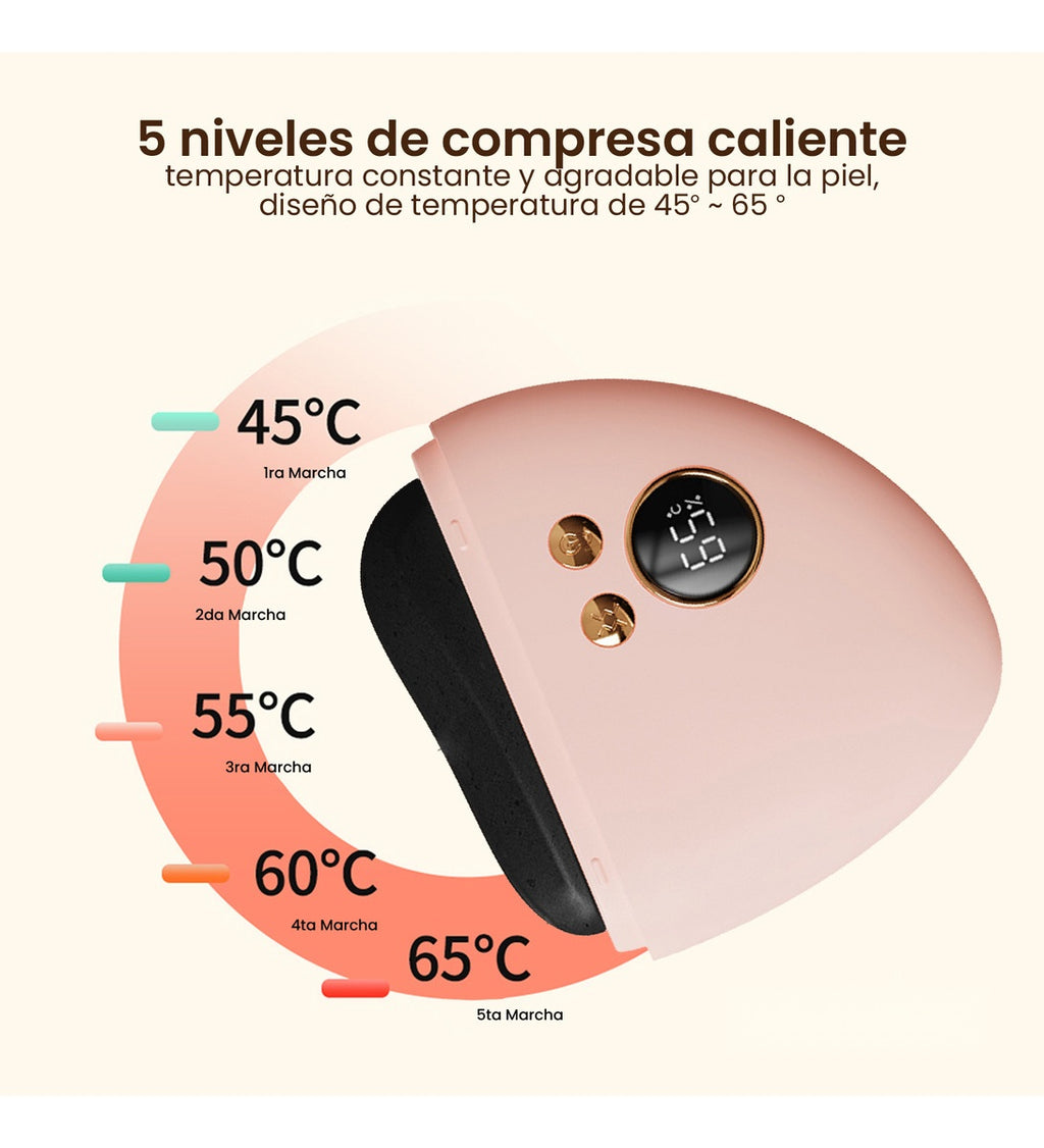 Masajeador Facial Yoga Reafirma Piel Punta Jade Temperatura Ajustable Recargable