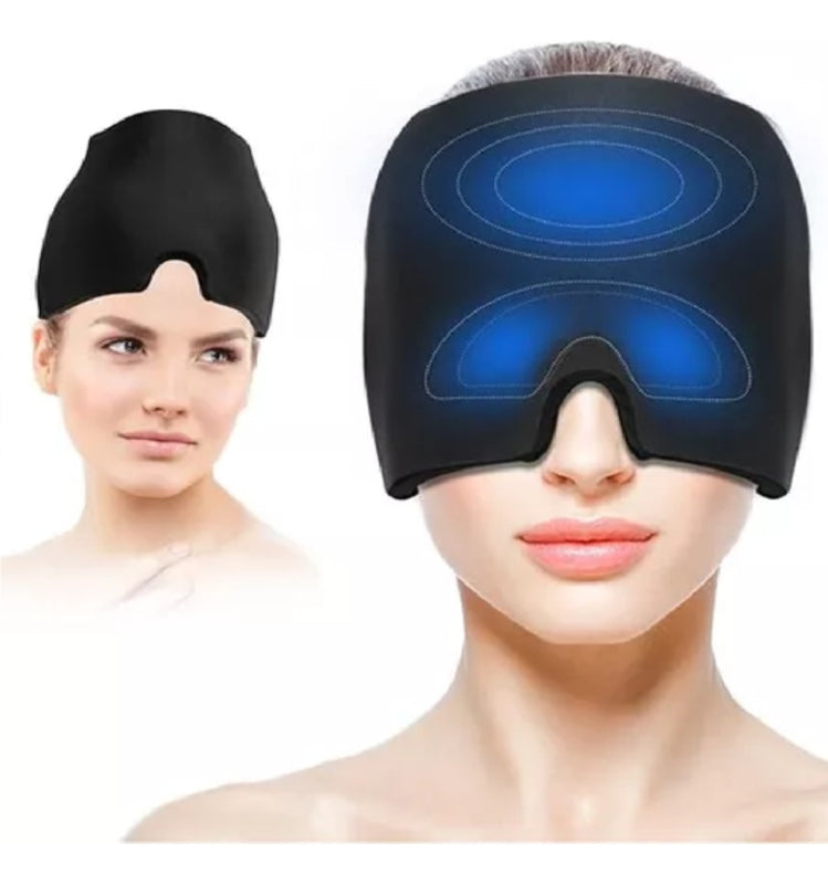 Gorro Alivio Calma Dolor Cabeza Migrana Frio Caliente