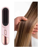 Cepillo Alisador Inalambrico Recargable Nobelsound Brush