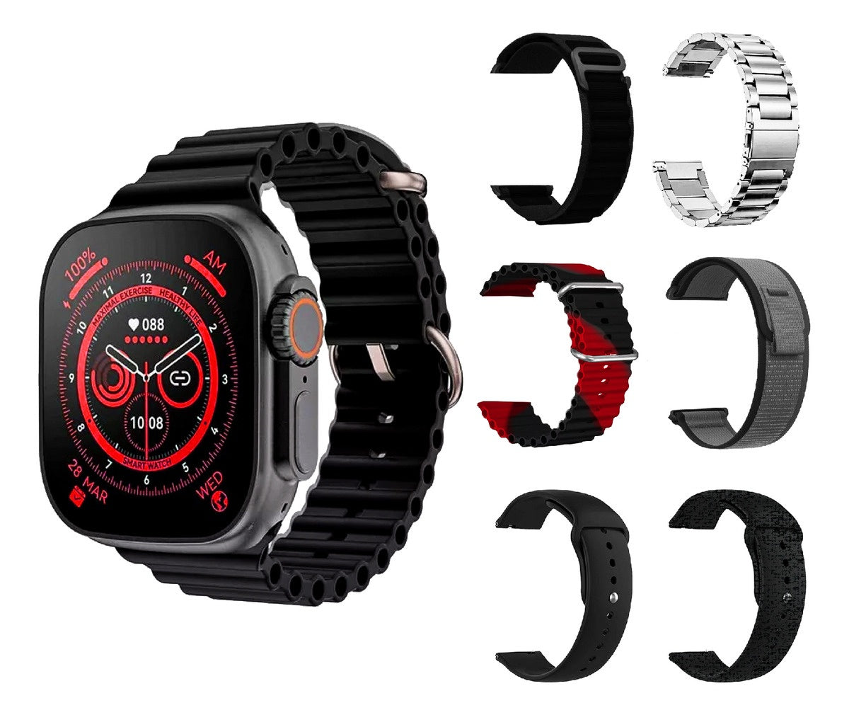 Smartwatch Ultra 2 Con Auriculares 10 En 1 Max Suite Innovo